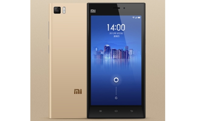 Xiaomi Mi3 Gold