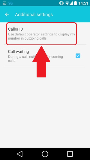 Menyembunyikan Caller ID 4