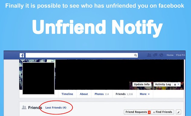 Unfriend notify for FB