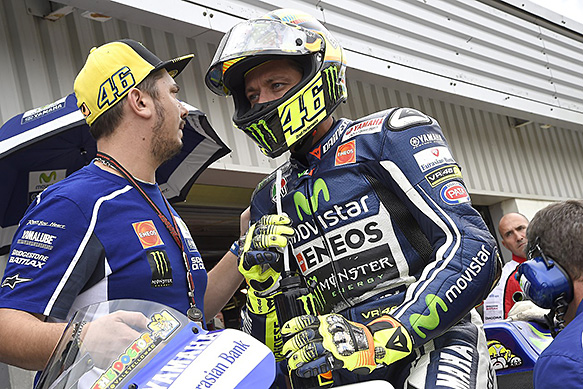 Kondisi terkini Valentino Rossi di Aragon