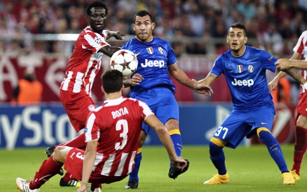 Hasil Olympiakos vs Juventus Liga champions malam tadi