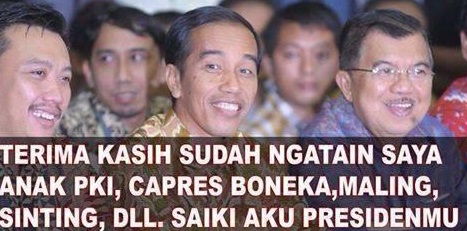 Ini Gambar Penghinaan Jokowi yang Heboh di Facebook