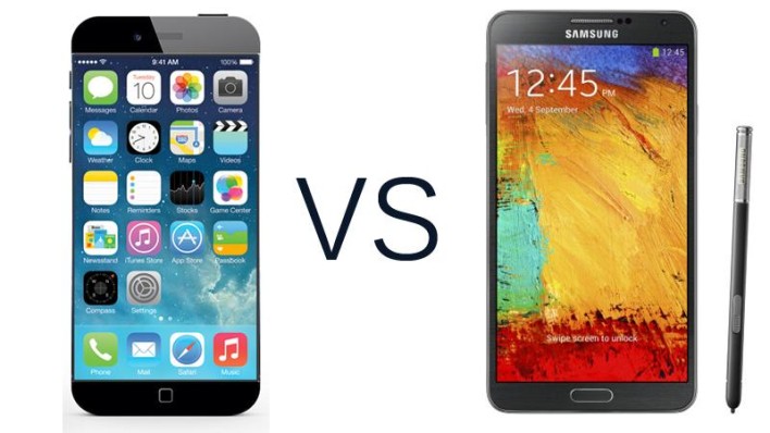 iPhone 6 vs Galaxy Note 4