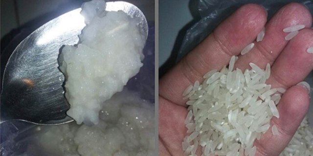 beras palsu dari plastik