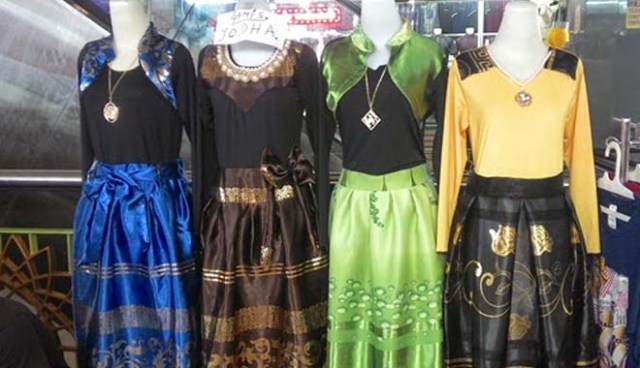 model baju gamis lebaran 2015