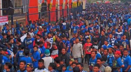 Suasana Final Piala Presiden Persib vs Sriwijaya FC