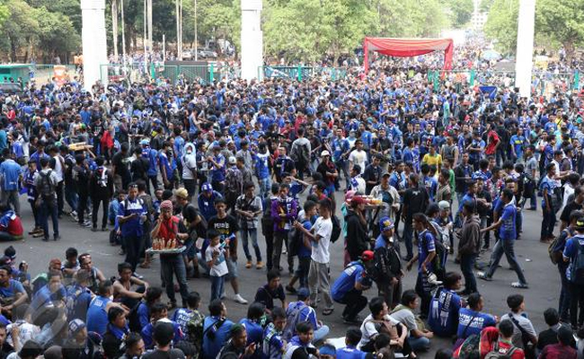 Suporter Final Piala Presiden Persib vs Sriwijaya FC