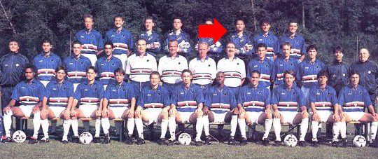 foto kurnia sandy di sampdoria musim 199697