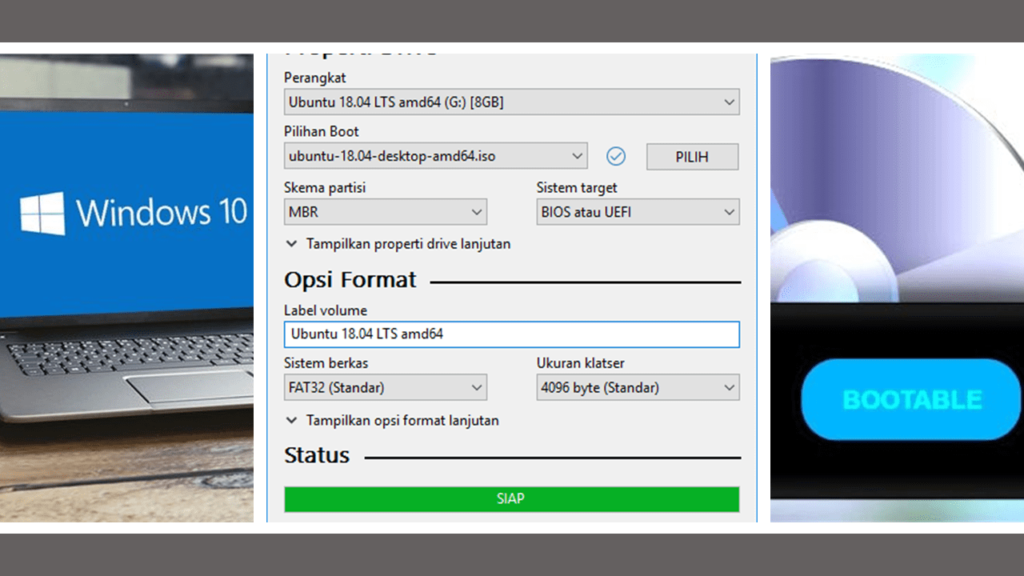 Cara Instal Windows 10 dengan Flashdisk