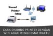 cara sharing printer dengan wifi