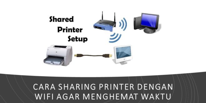 cara sharing printer dengan wifi