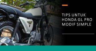 honda gl pro modif simple