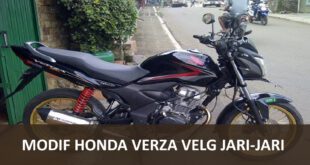 modif honda verza velg jari-jari