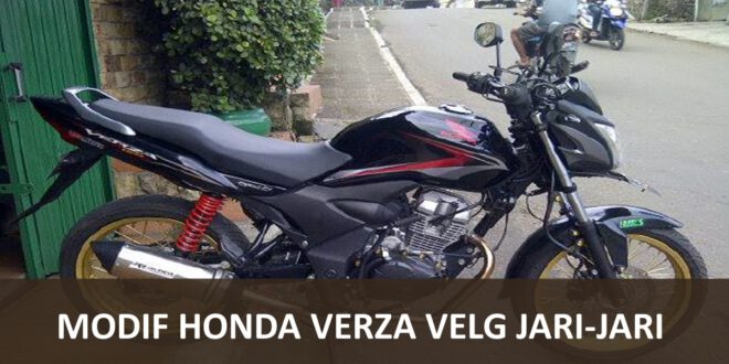 modif honda verza velg jari-jari