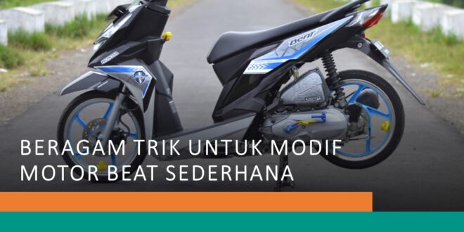 modif motor beat sederhana