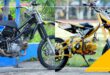 modif motor bebek jadi mini trail