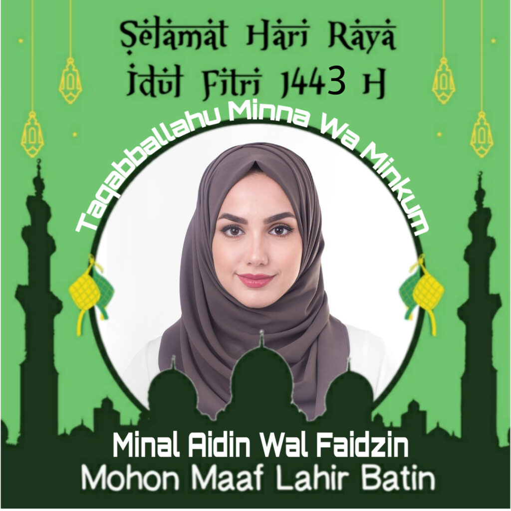 100+ Twibbon Hari Raya Idul Fitri Tidak Perlu Jago Graphic Design Vector 3